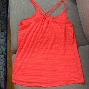 Bright orange Nike dry fit tank